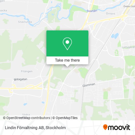 Lindin Förvaltning AB map