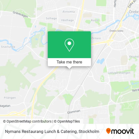 Nymans Restaurang Lunch & Catering map