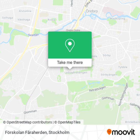 Förskolan Fåraherden map