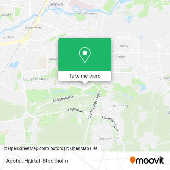 Apotek Hjärtat map