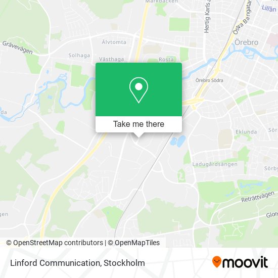 Linford Communication map