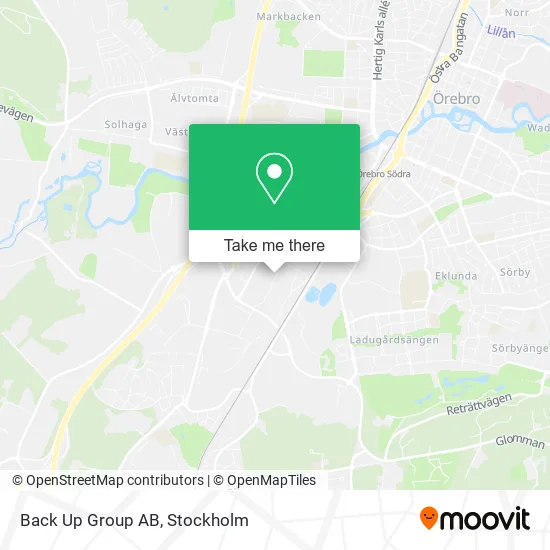 Back Up Group AB map