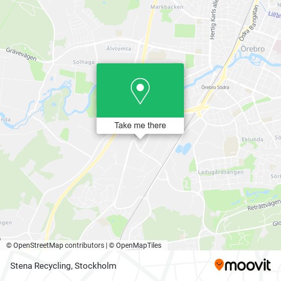 Stena Recycling map