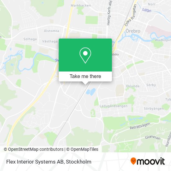 Flex Interior Systems AB map