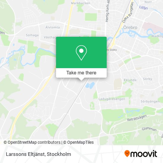 Larssons Eltjänst map