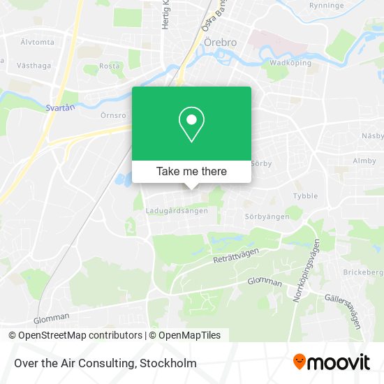 Over the Air Consulting map