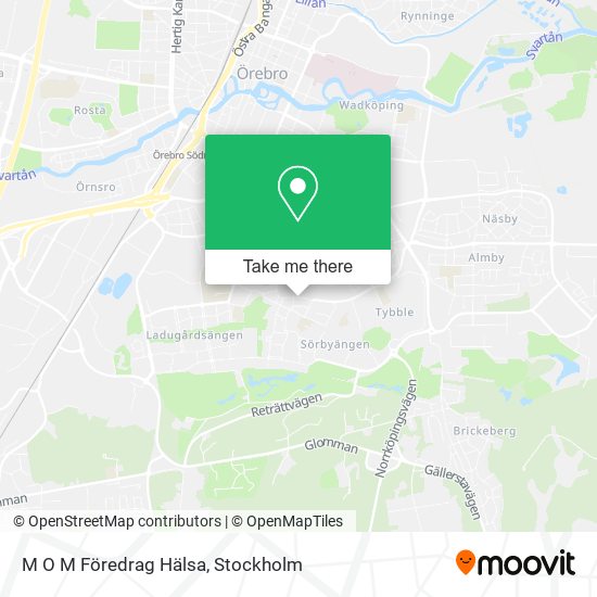 M O M Föredrag Hälsa map