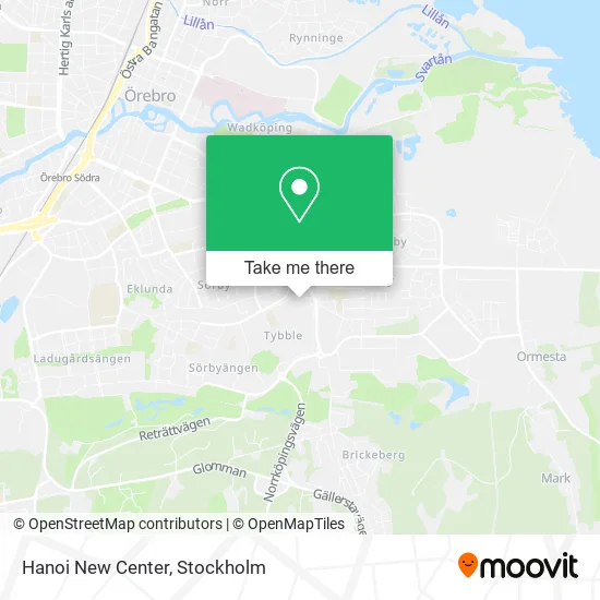 Hanoi New Center map