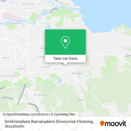 Snökristallens Barnakademi Ekonomisk Förening map