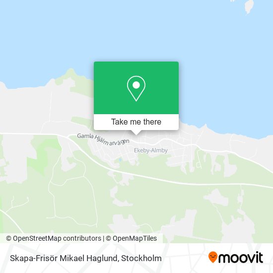 Skapa-Frisör Mikael Haglund map