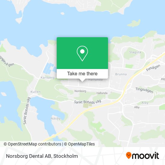 Norsborg Dental AB map