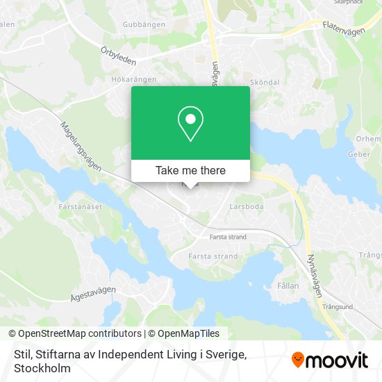 Stil, Stiftarna av Independent Living i Sverige map