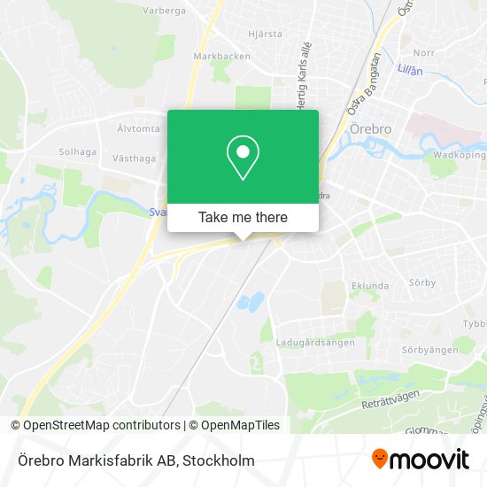 Örebro Markisfabrik AB map