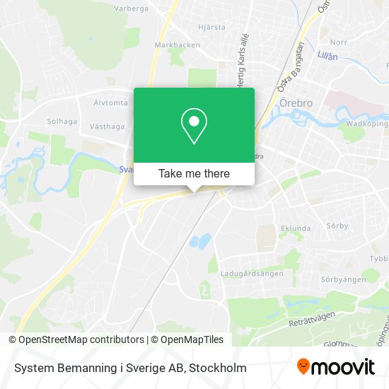 System Bemanning i Sverige AB map