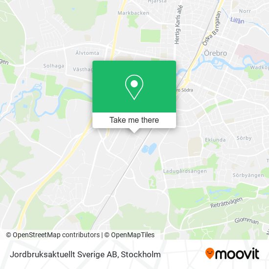 Jordbruksaktuellt Sverige AB map