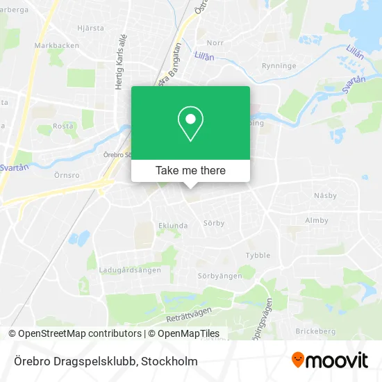 Örebro Dragspelsklubb map