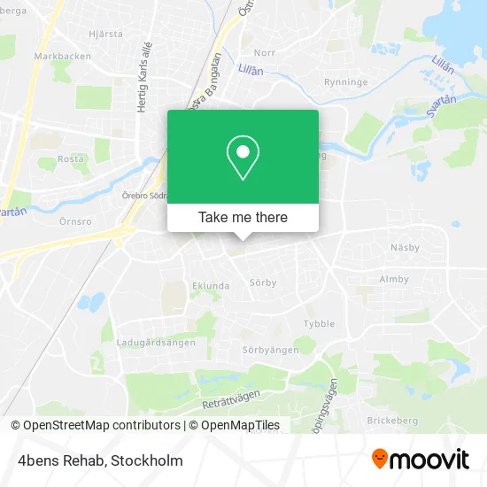 4bens Rehab map