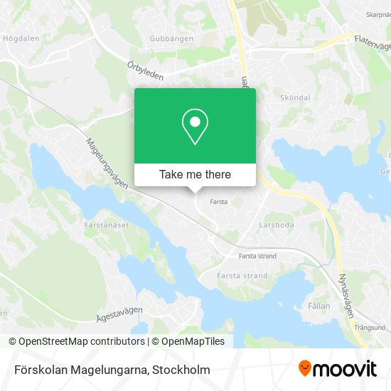 Förskolan Magelungarna map