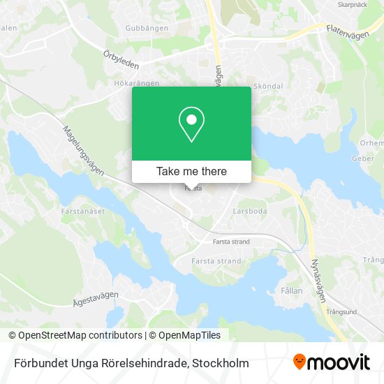 Förbundet Unga Rörelsehindrade map