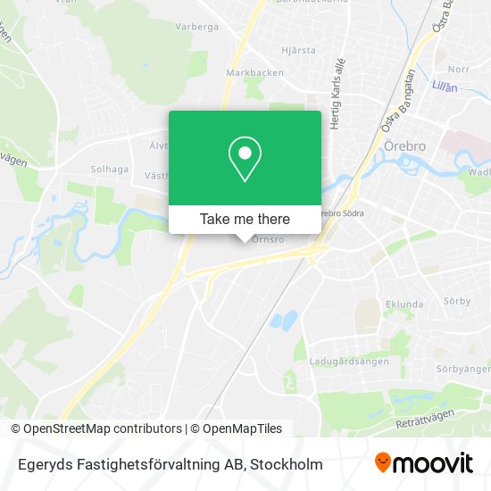 Egeryds Fastighetsförvaltning AB map