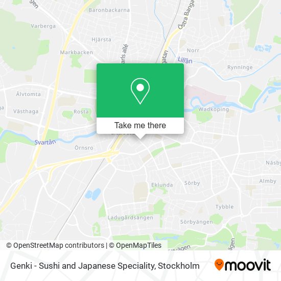 Genki - Sushi and Japanese Speciality map