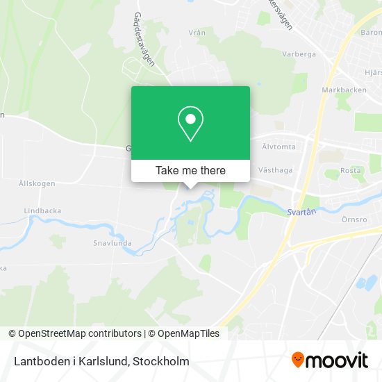 Lantboden i Karlslund map