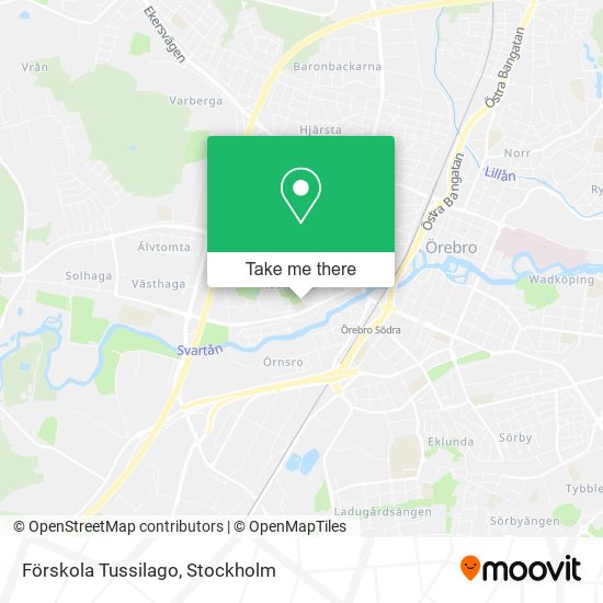 Förskola Tussilago map