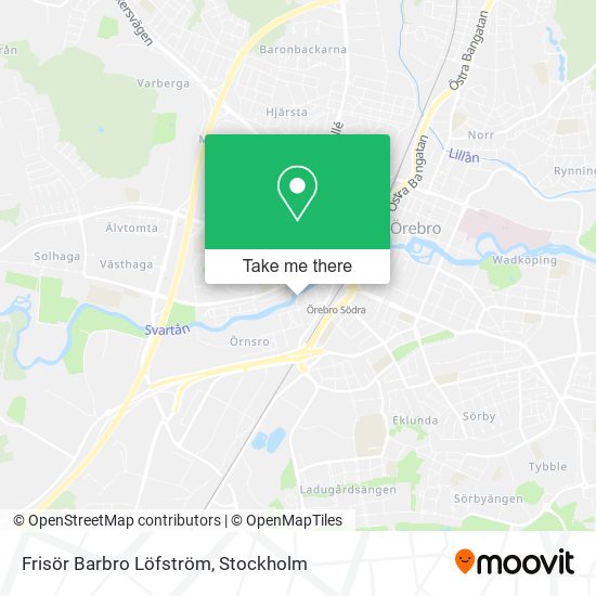 Frisör Barbro Löfström map