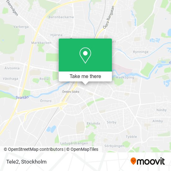 Tele2 map