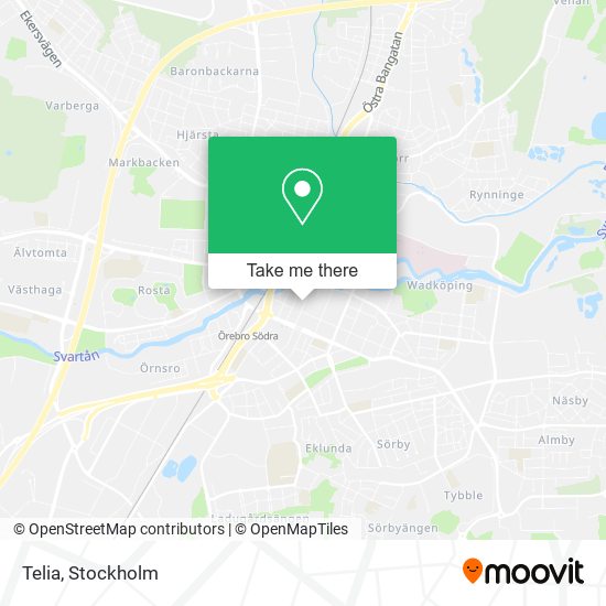 Telia map