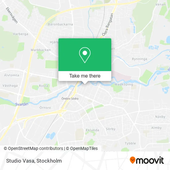 Studio Vasa map