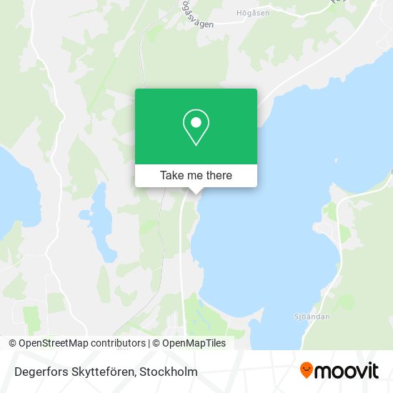 Degerfors Skyttefören map
