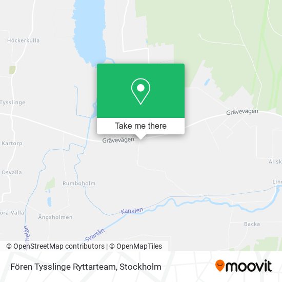 Fören Tysslinge Ryttarteam map