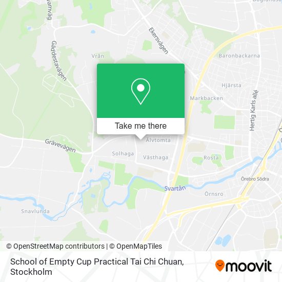 School of Empty Cup Practical Tai Chi Chuan map