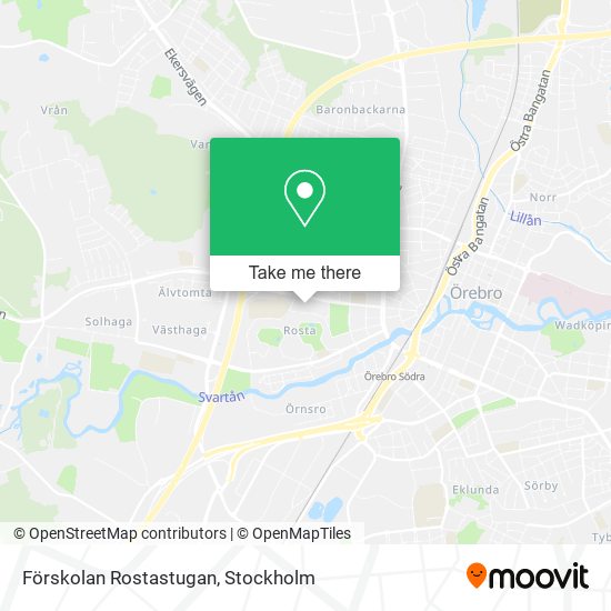 Förskolan Rostastugan map