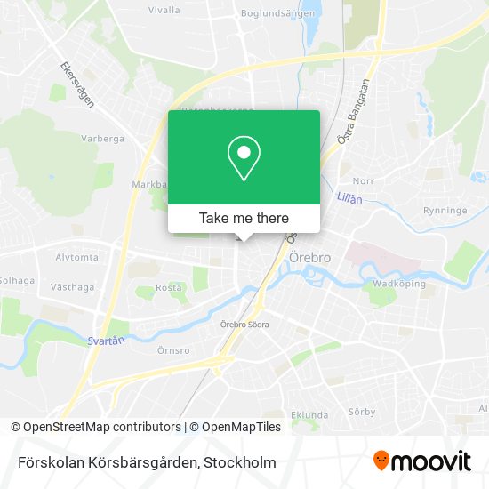 Förskolan Körsbärsgården map