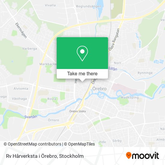Rv Hårverksta i Örebro map