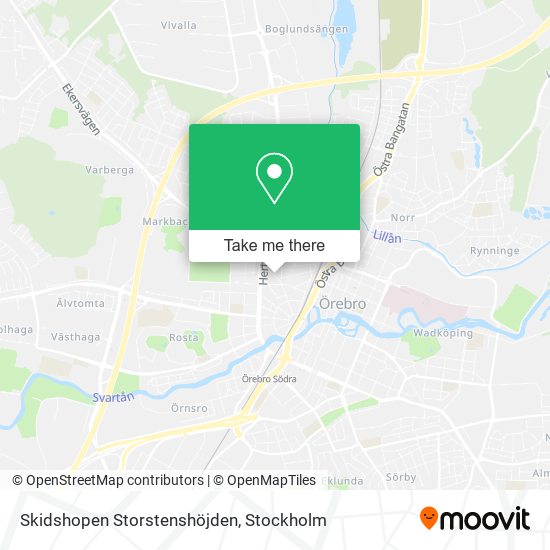 Skidshopen Storstenshöjden map