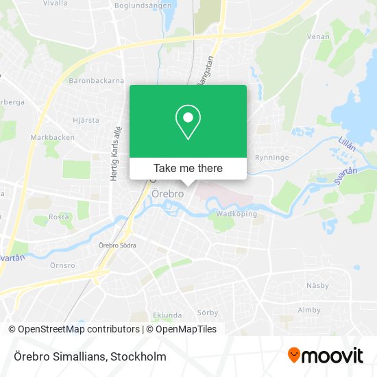 Örebro Simallians map