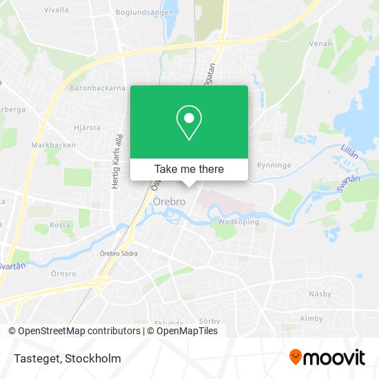 Tasteget map