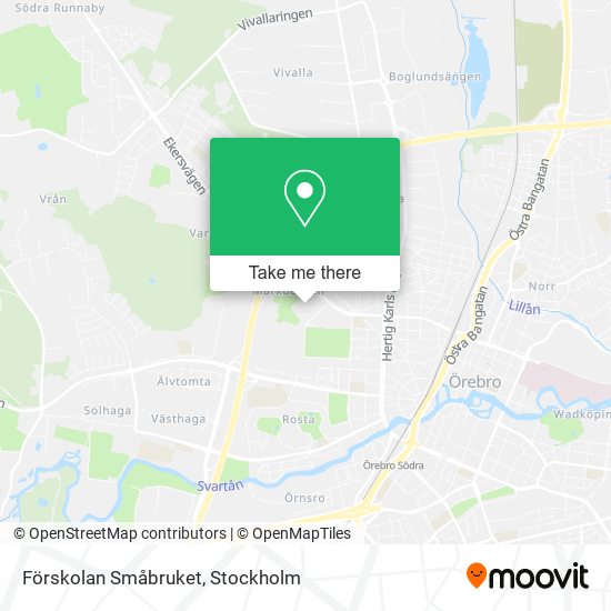 Förskolan Småbruket map