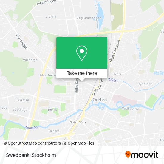 Swedbank map