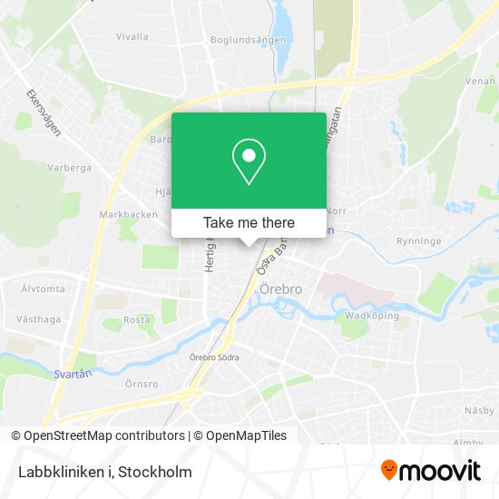 Labbkliniken i map