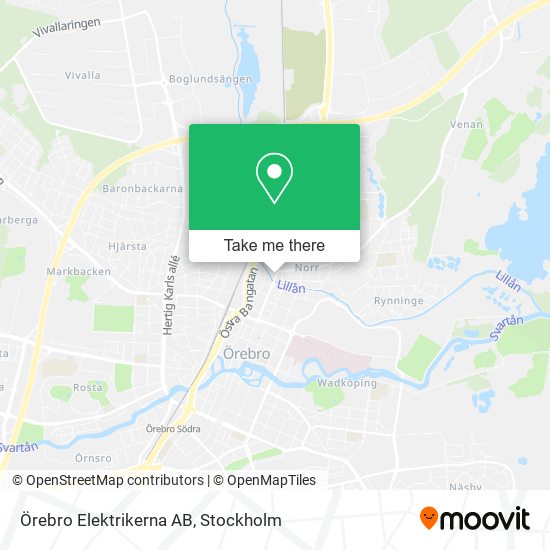 Örebro Elektrikerna AB map