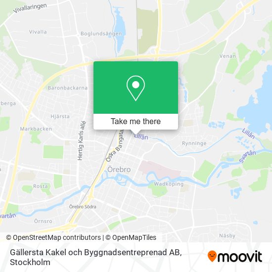 Gällersta Kakel och Byggnadsentreprenad AB map