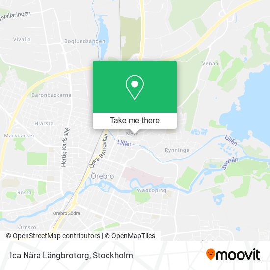 Ica Nära Längbrotorg map