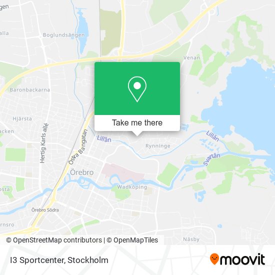 I3 Sportcenter map