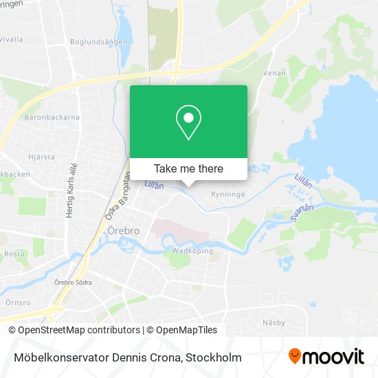 Möbelkonservator Dennis Crona map