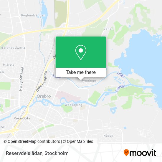 Reservdelslådan map