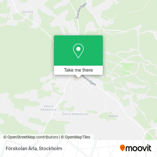 Förskolan Ärla map